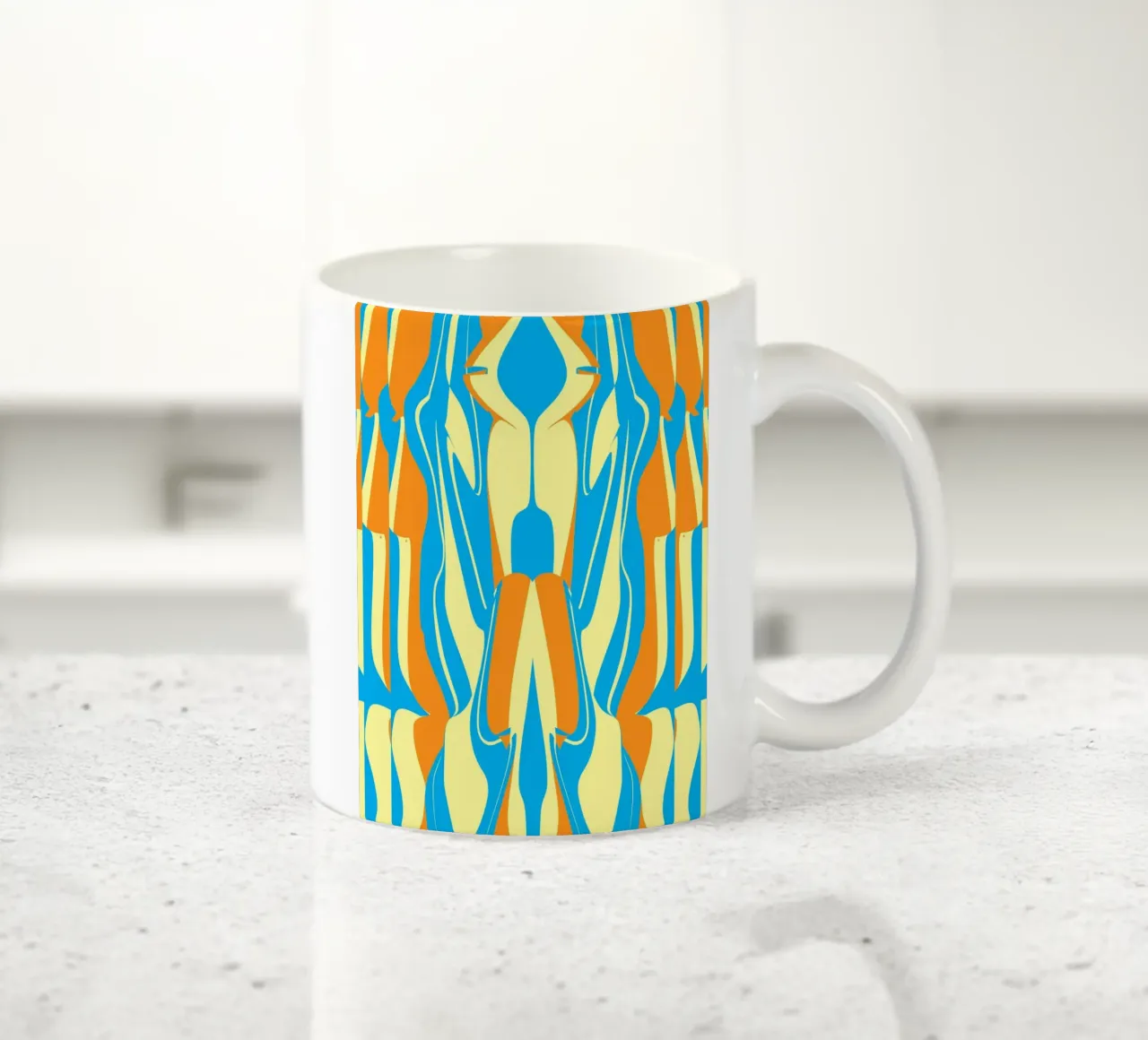 Pattern Bizarre 05 tazza in ceramica da Little Dean