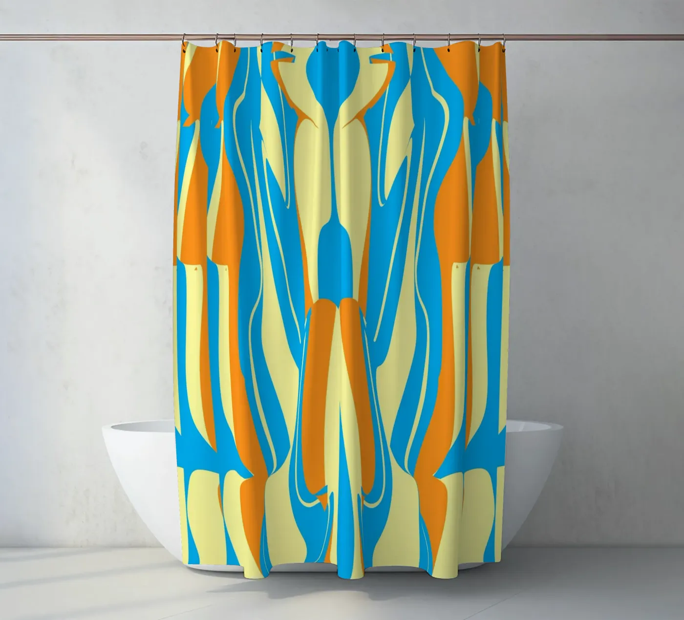 Bizarre Pattern 05 douchegordijn van Little Dean