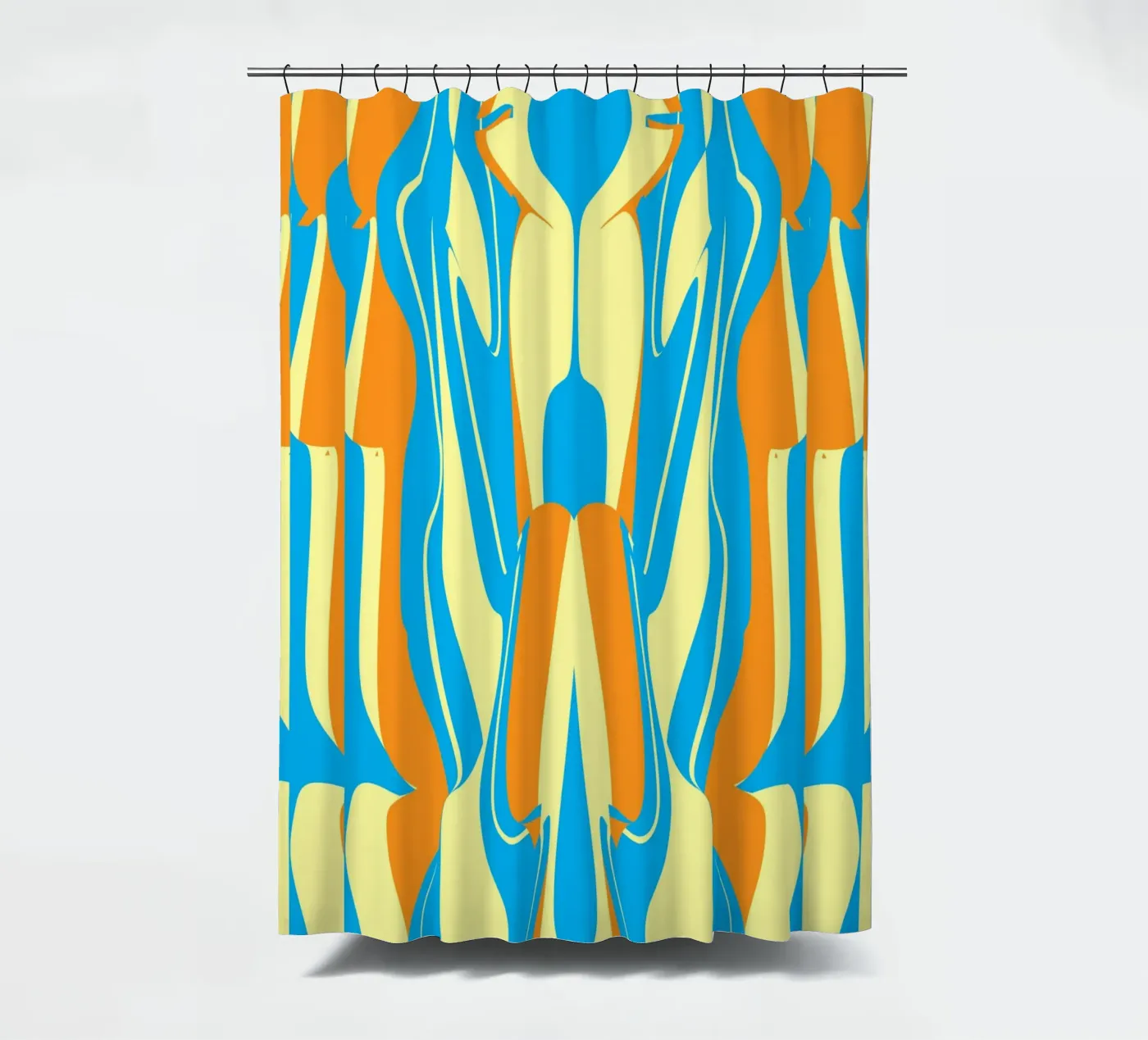 Bizarre Pattern 05 douchegordijn van Little Dean