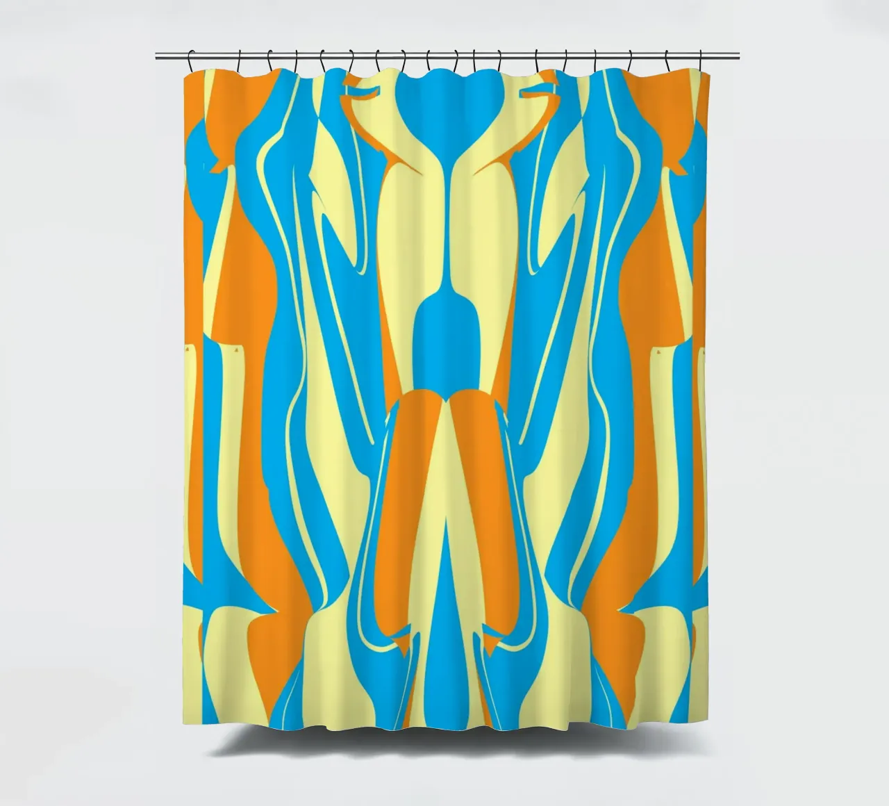 Pattern Bizarre 05 tenda da doccia da Little Dean