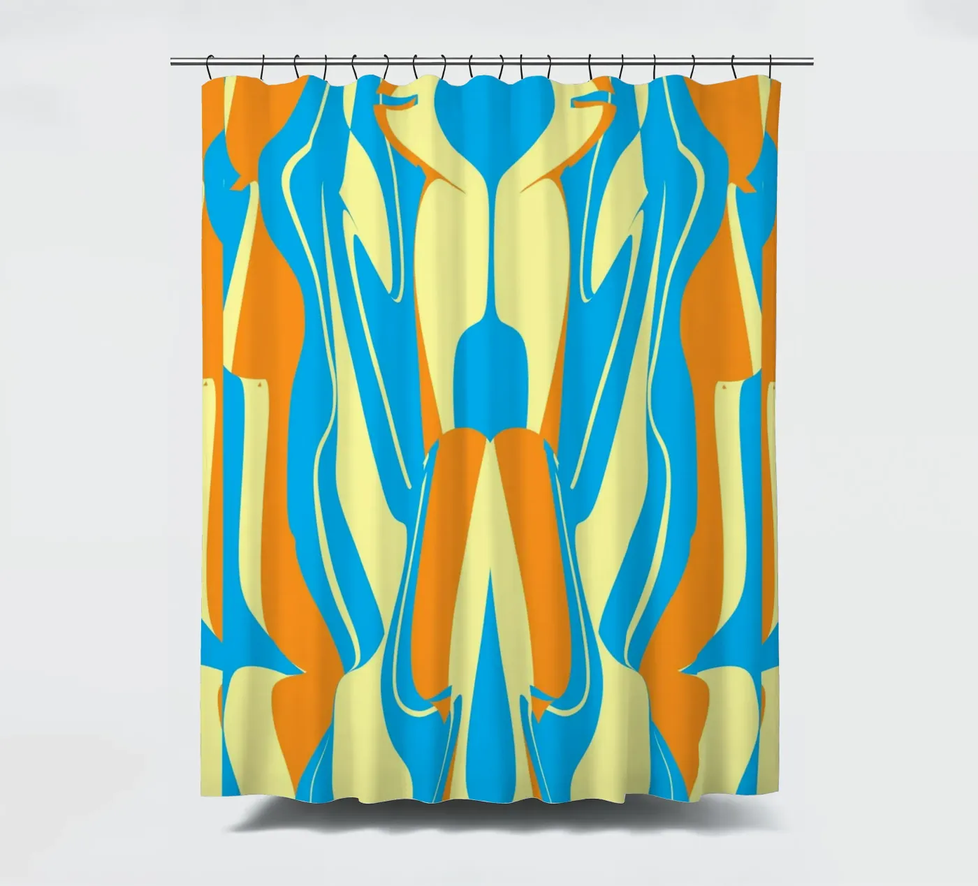 Bizarre Pattern 05 douchegordijn van Little Dean