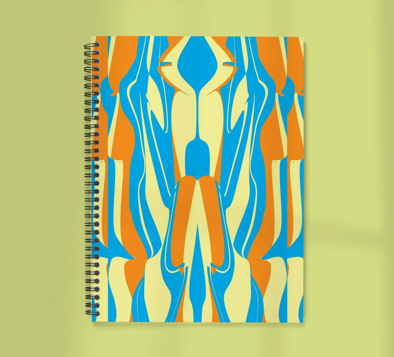 Bizarre Pattern 05 spiral notebook by Little Dean