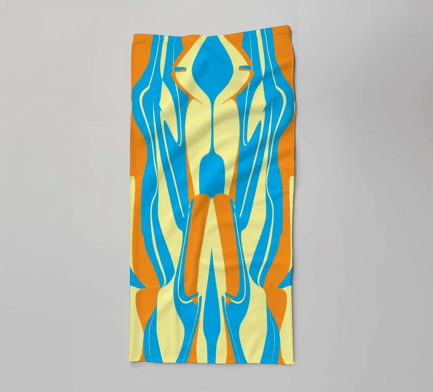 Bizarre Pattern 05 towel by Little Dean
