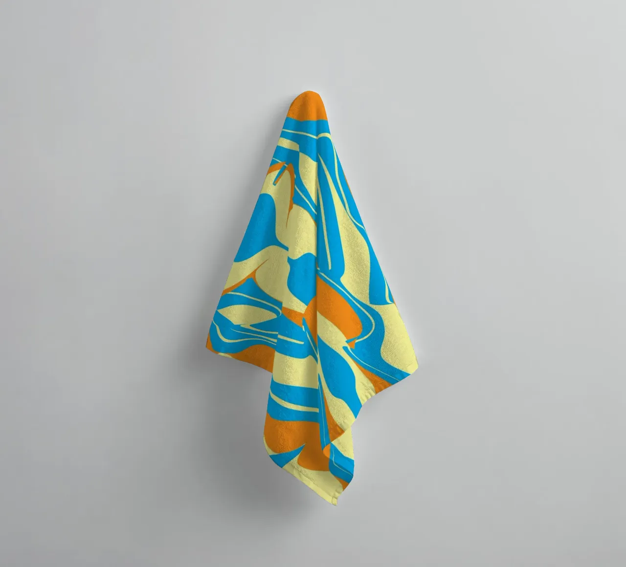 Bizarre Pattern 05 towel by Little Dean