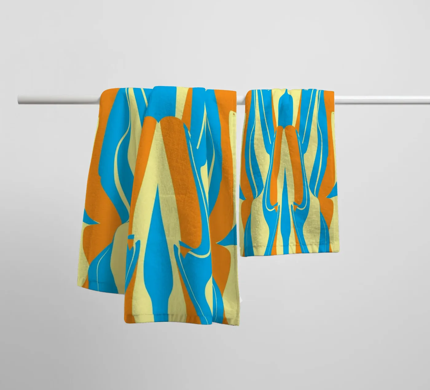 Bizarre Pattern 05 towel by Little Dean