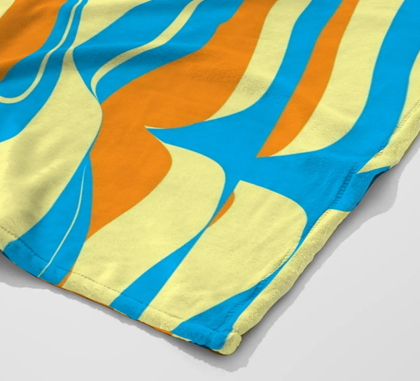 Bizarre Pattern 05 fleece blanket by Little Dean