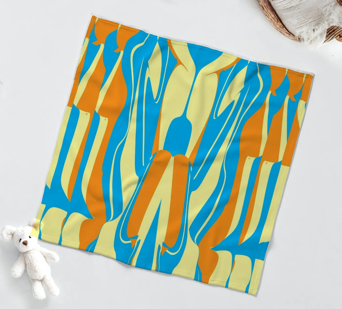 Pattern Bizarre 05 coperta in pile da Little Dean