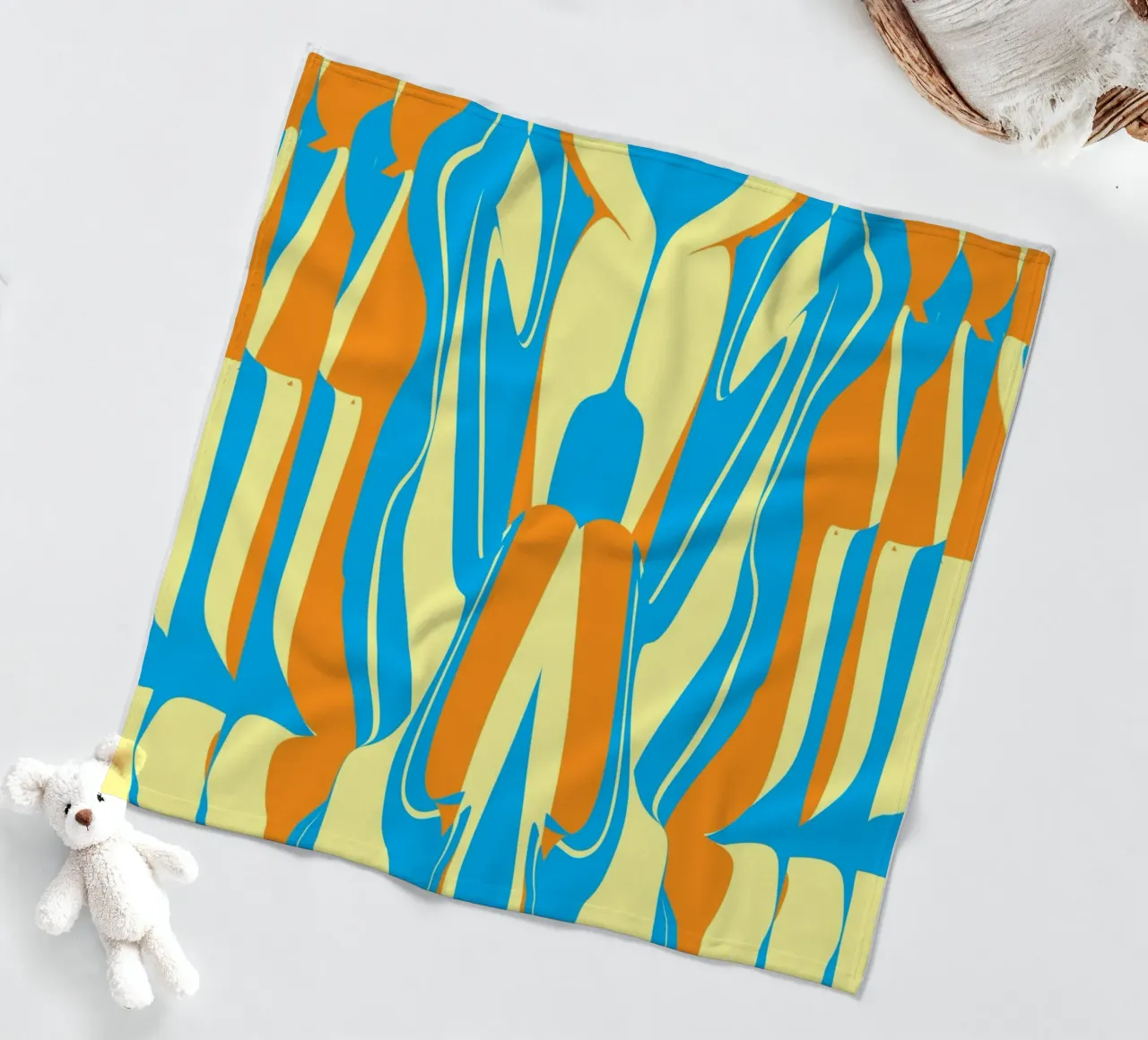 Pattern Bizarre 05 coperta in pile da Little Dean