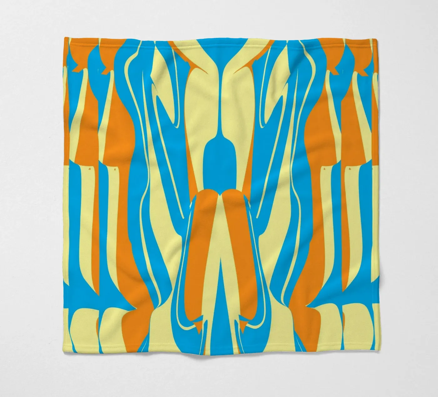 Bizarre Pattern 05 fleece blanket by Little Dean