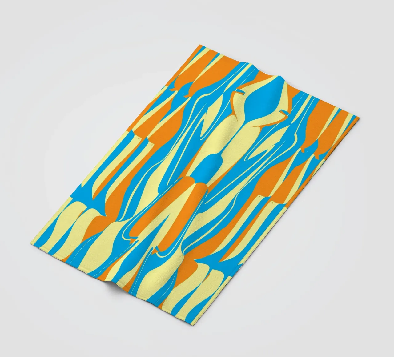 Pattern Bizarre 05 coperta in pile da Little Dean