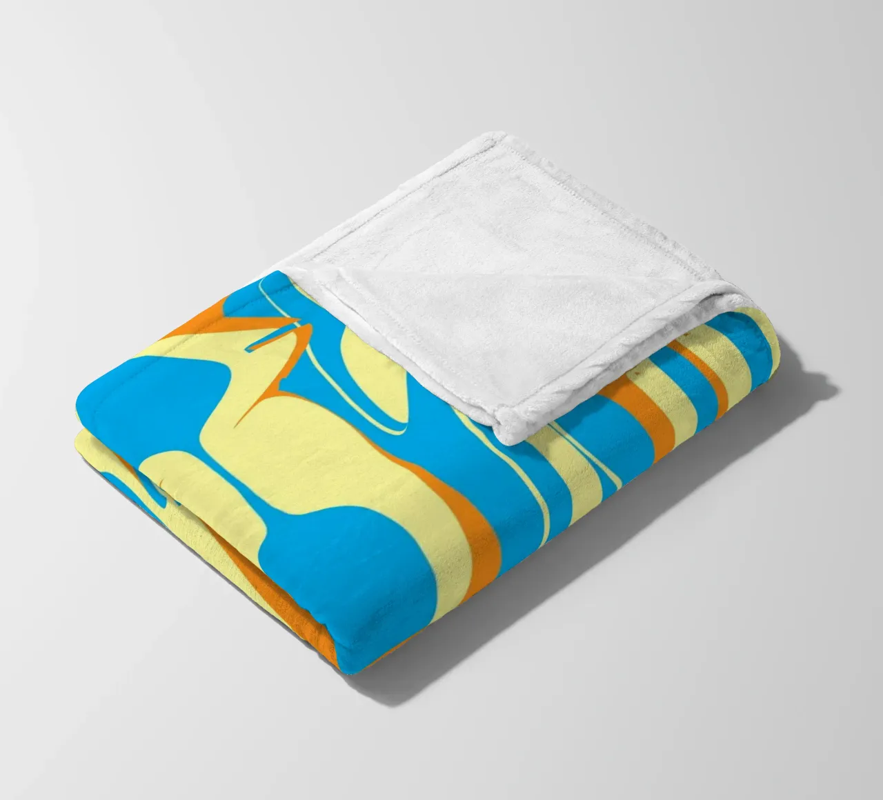 Pattern Bizarre 05 coperta in pile da Little Dean