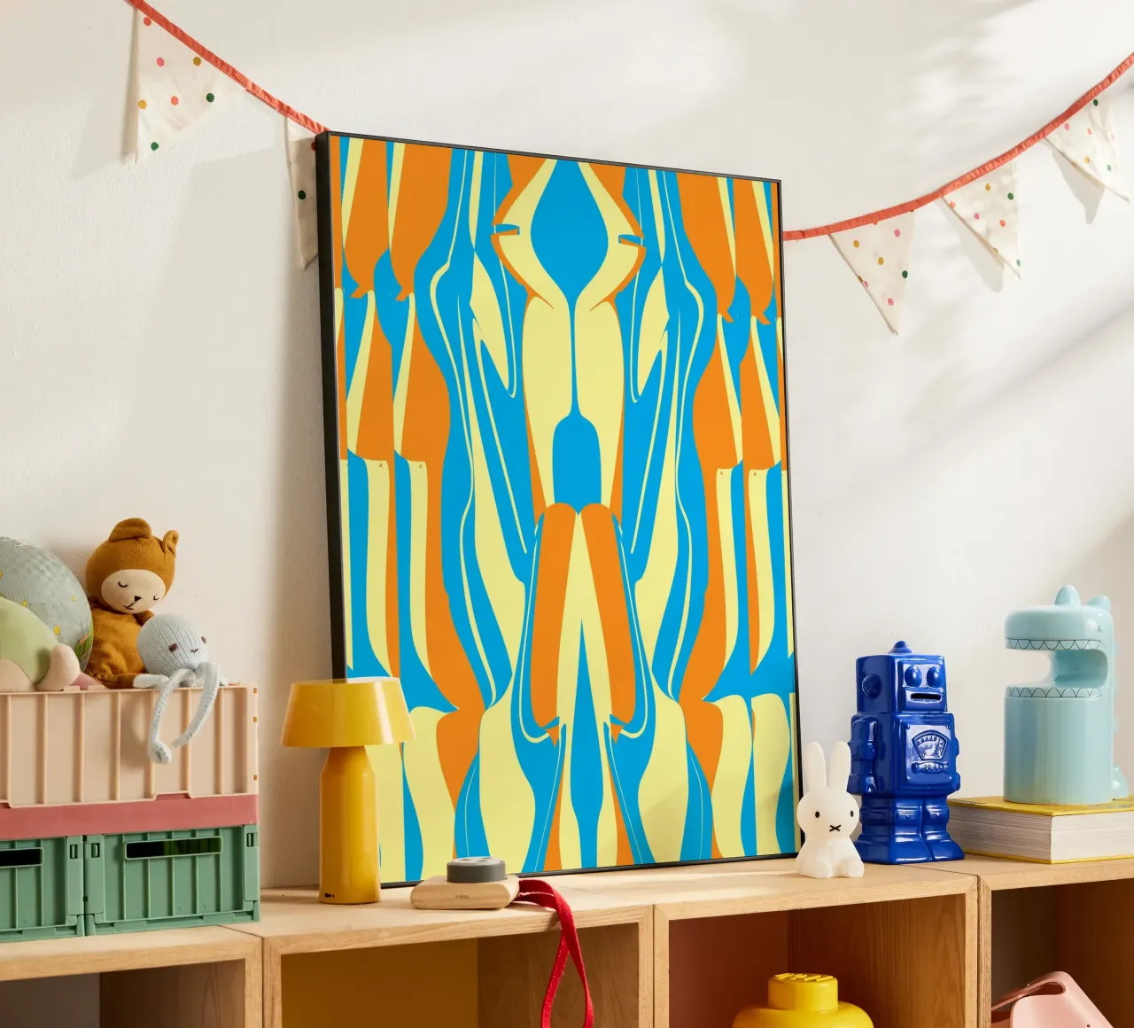 Pattern Bizarre 05 alluminio dibond da Little Dean