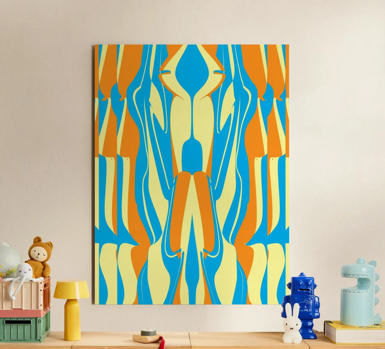 Pattern Bizarre 05 alluminio dibond da Little Dean