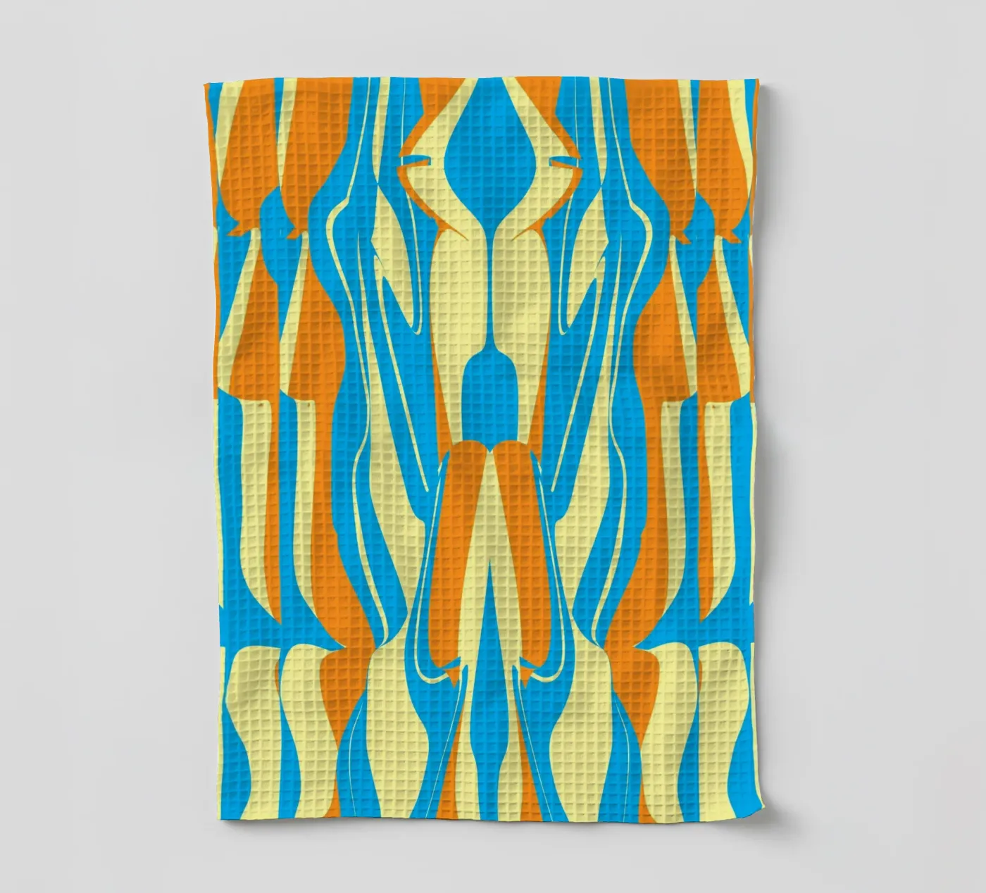 Bizarre Pattern 05 tea towel by Little Dean