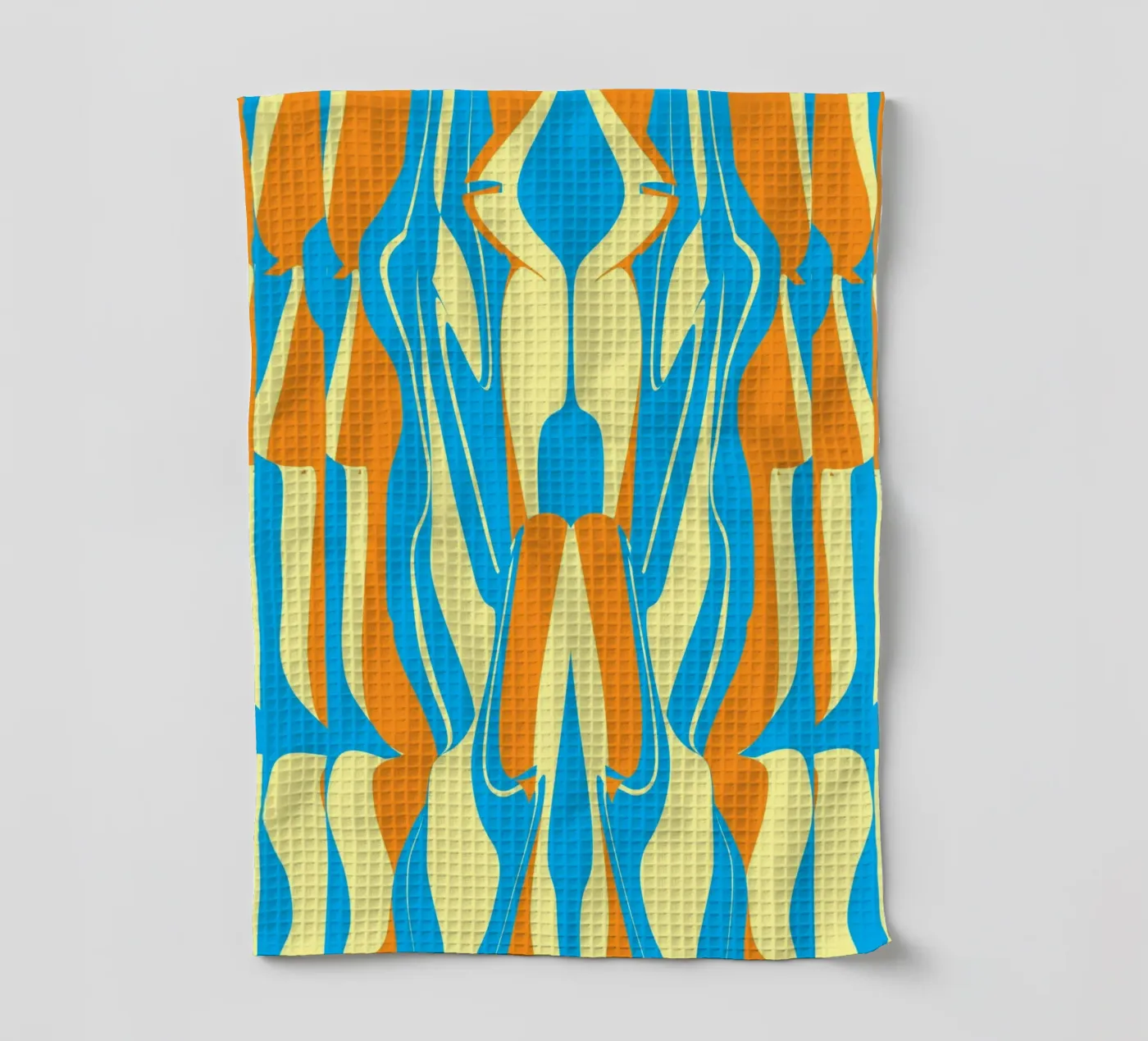 Bizarre Pattern 05 tea towel by Little Dean