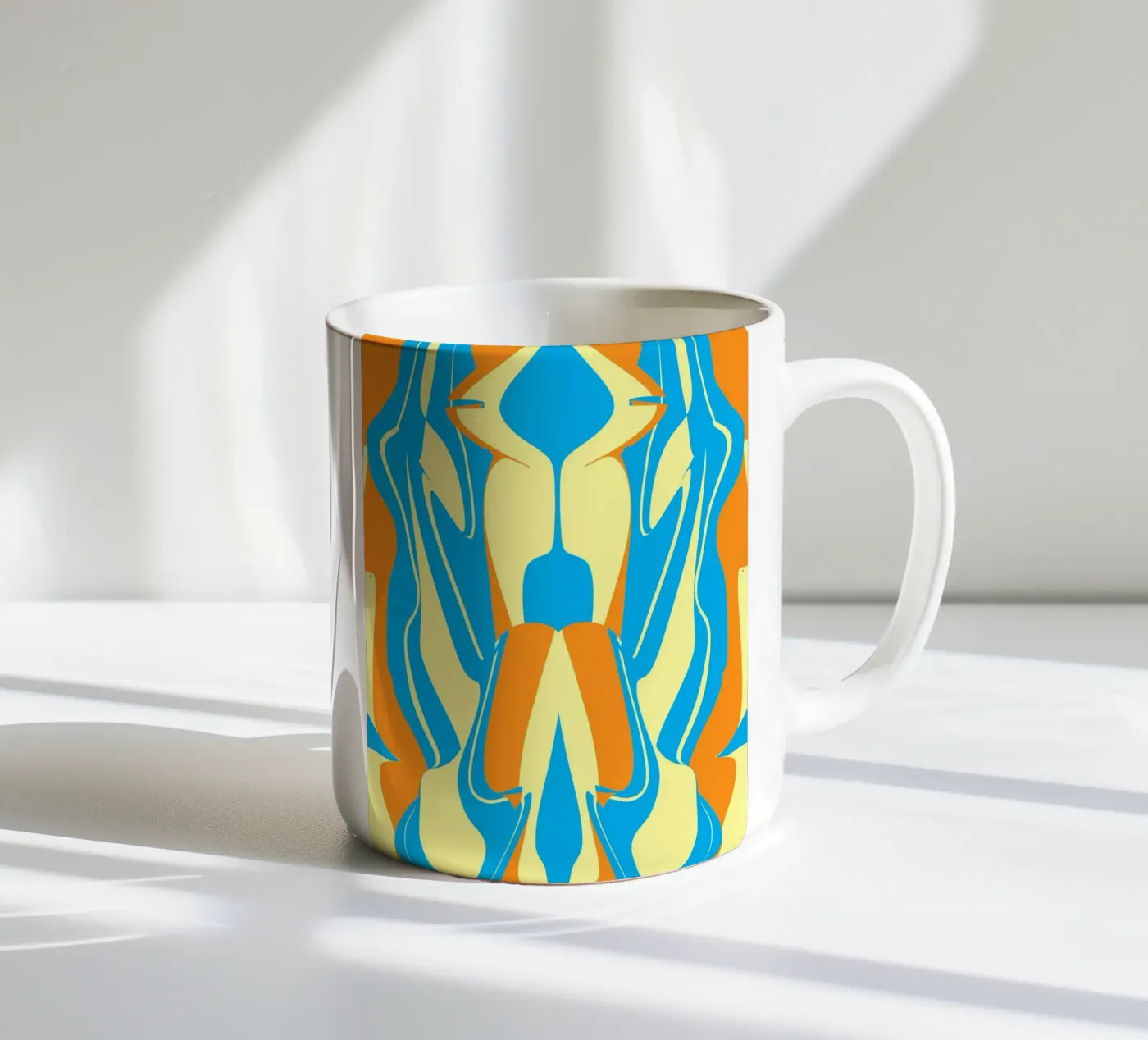 Bizarre Pattern 06 keramische mok van Little Dean