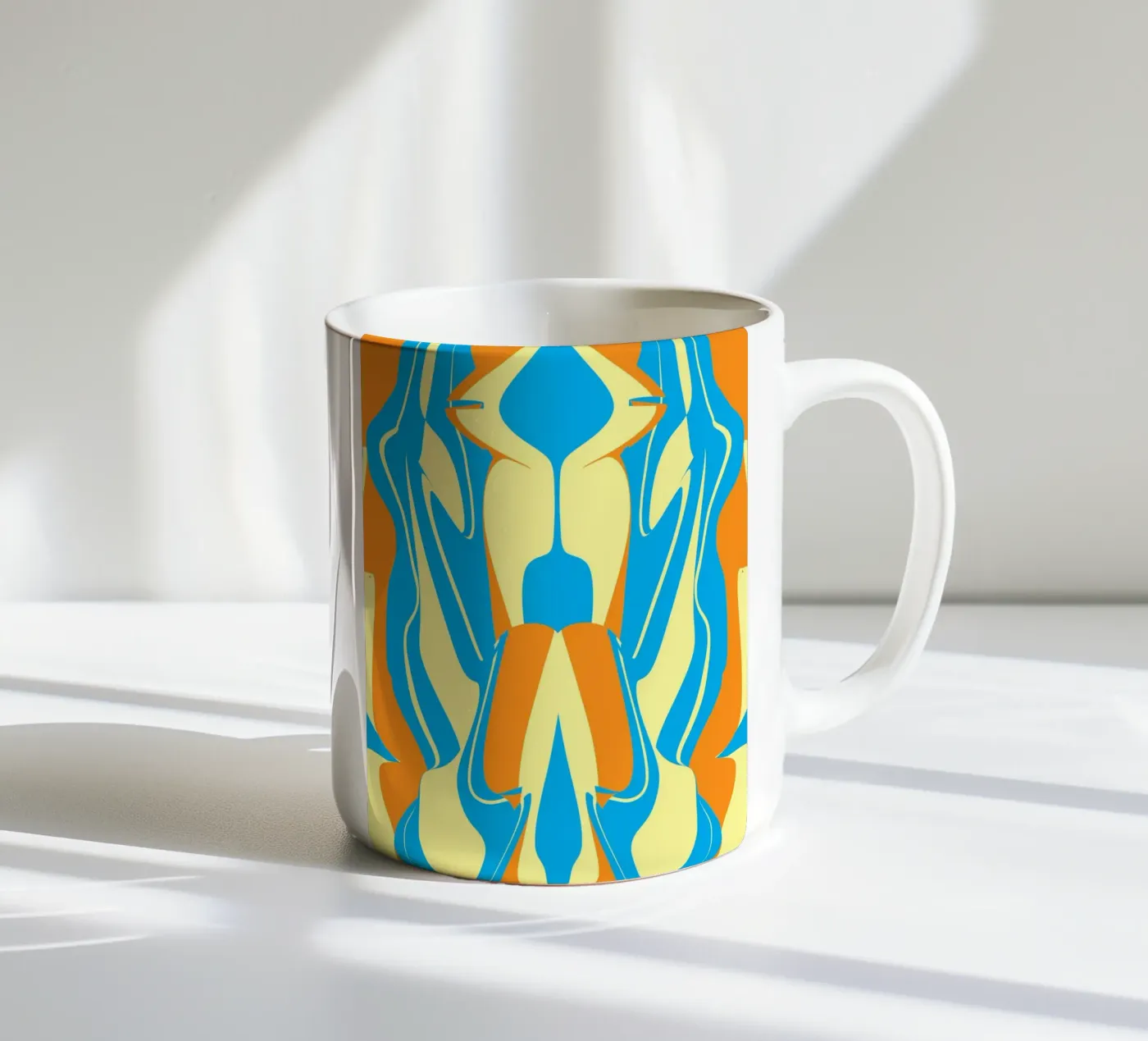 Bizarre Pattern 06 ceramic mug by Little Dean