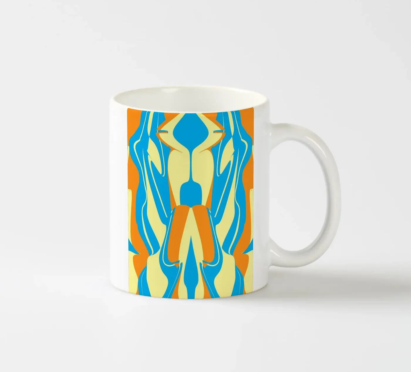 Bizarre Pattern 06 keramische mok van Little Dean