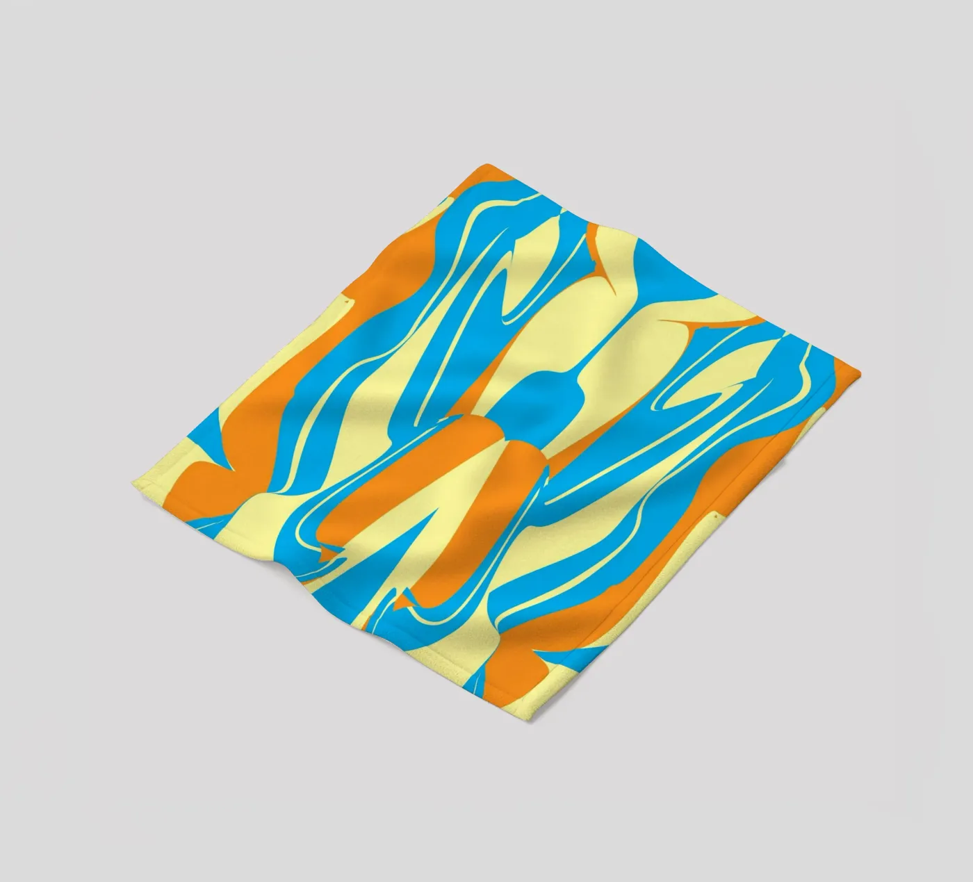 Bizar patroon 06 fleecedeken van Little Dean