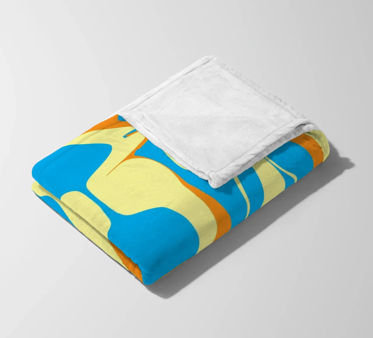 Bizarre Pattern 06 fleece blanket by Little Dean