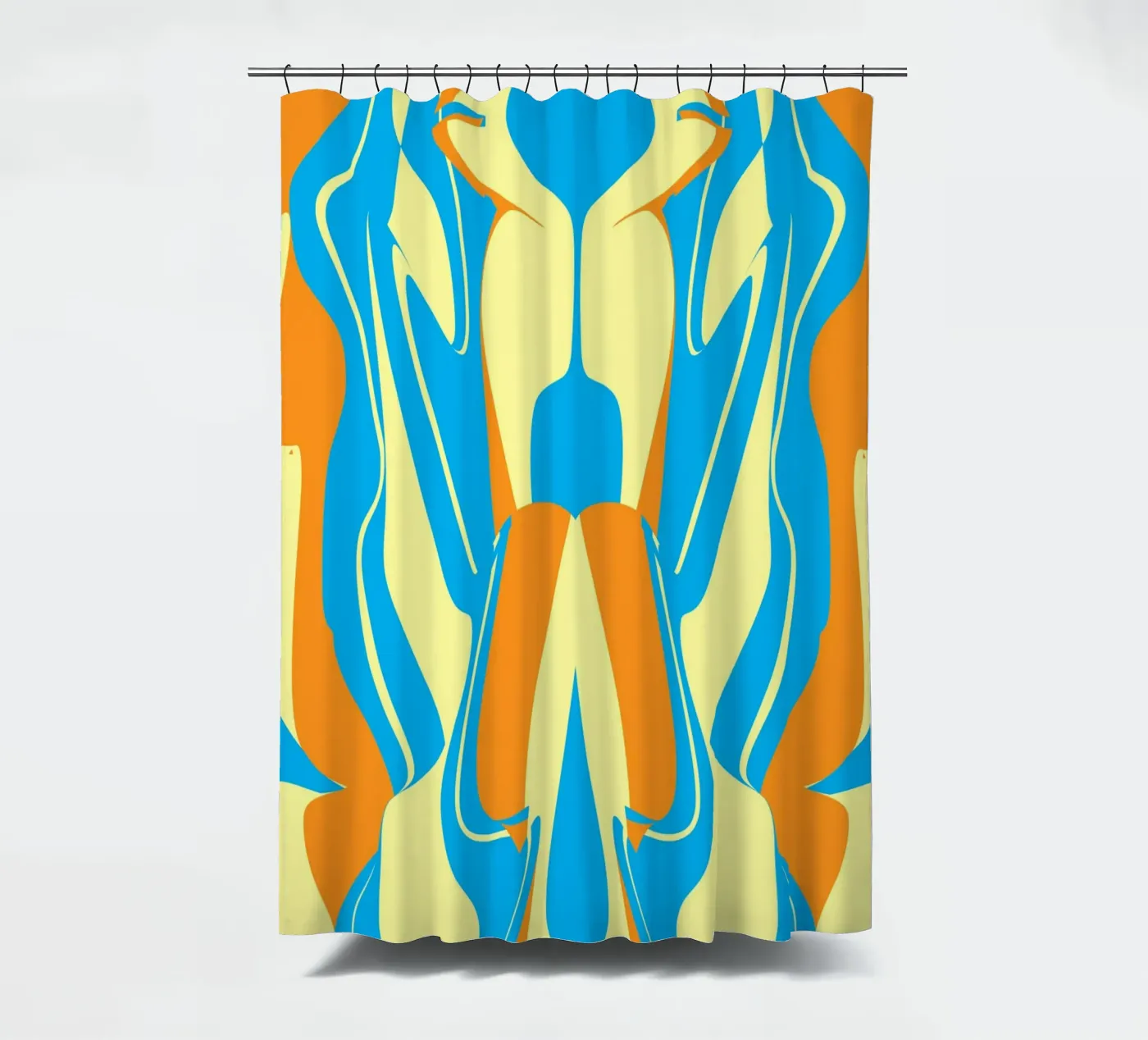 Bizarre Pattern 06 Duschvorhang von Little Dean