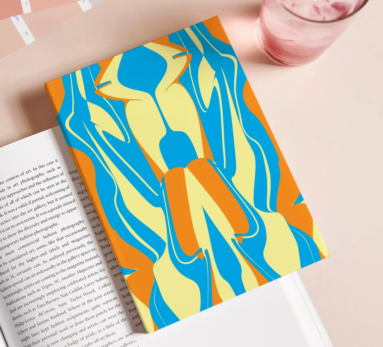 Bizarre Pattern 06 notebook by Little Dean