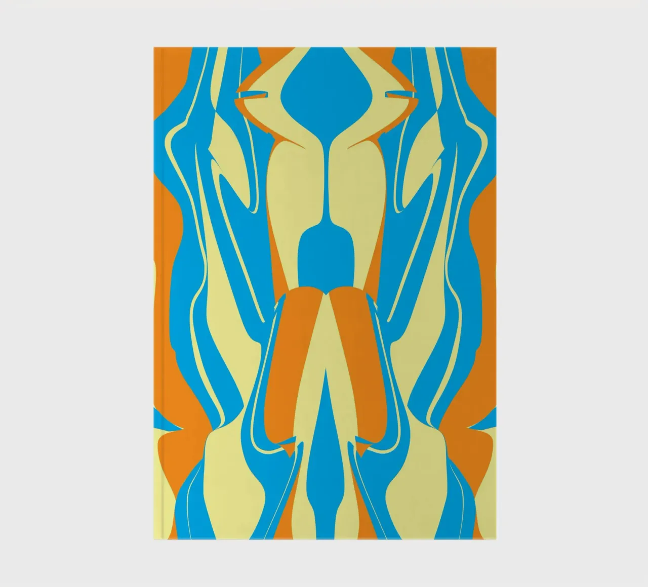 Bizarre Pattern 06 notebook by Little Dean