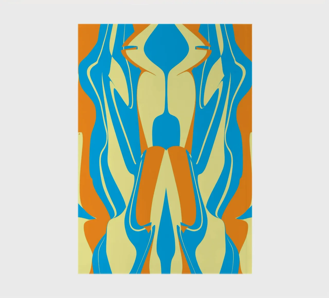Bizarre Pattern 06 notebook by Little Dean