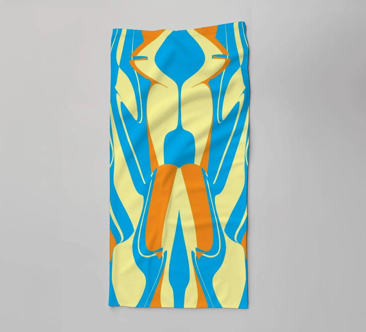 Bizarre Pattern 06 towel by Little Dean