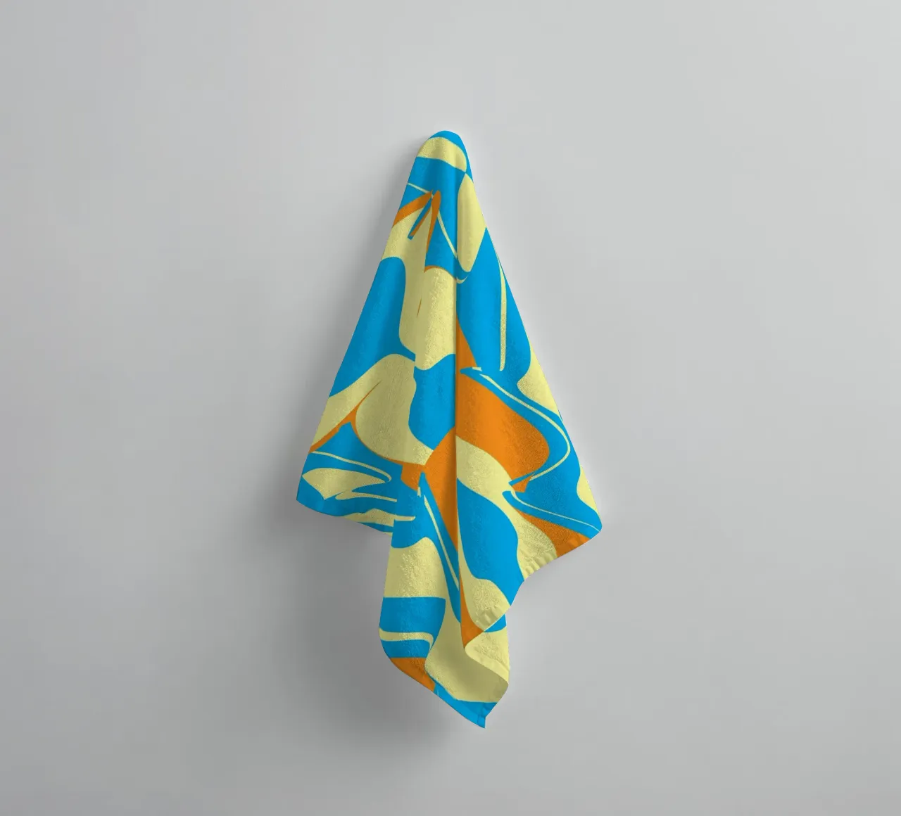 Bizarre Pattern 06 towel by Little Dean