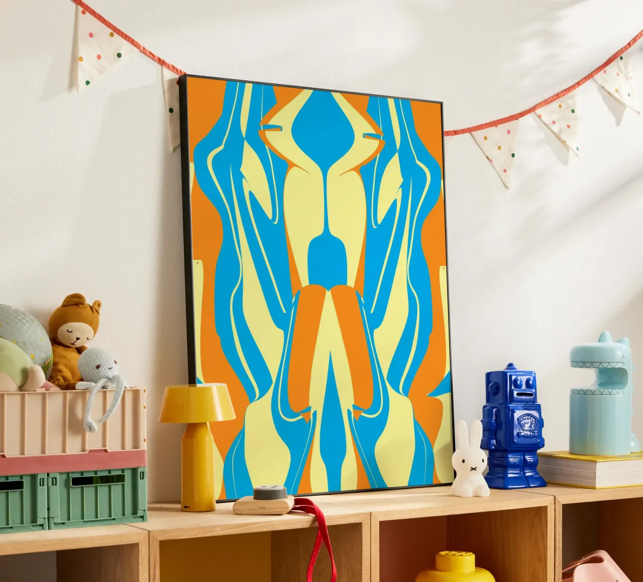 Pattern Bizarre 06 alluminio dibond da Little Dean
