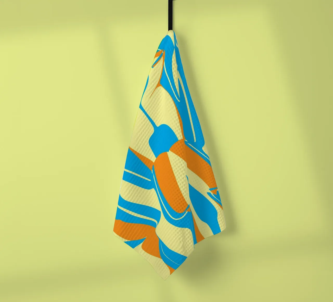 Bizarre Muster 06 Geschirrtuch von Little Dean