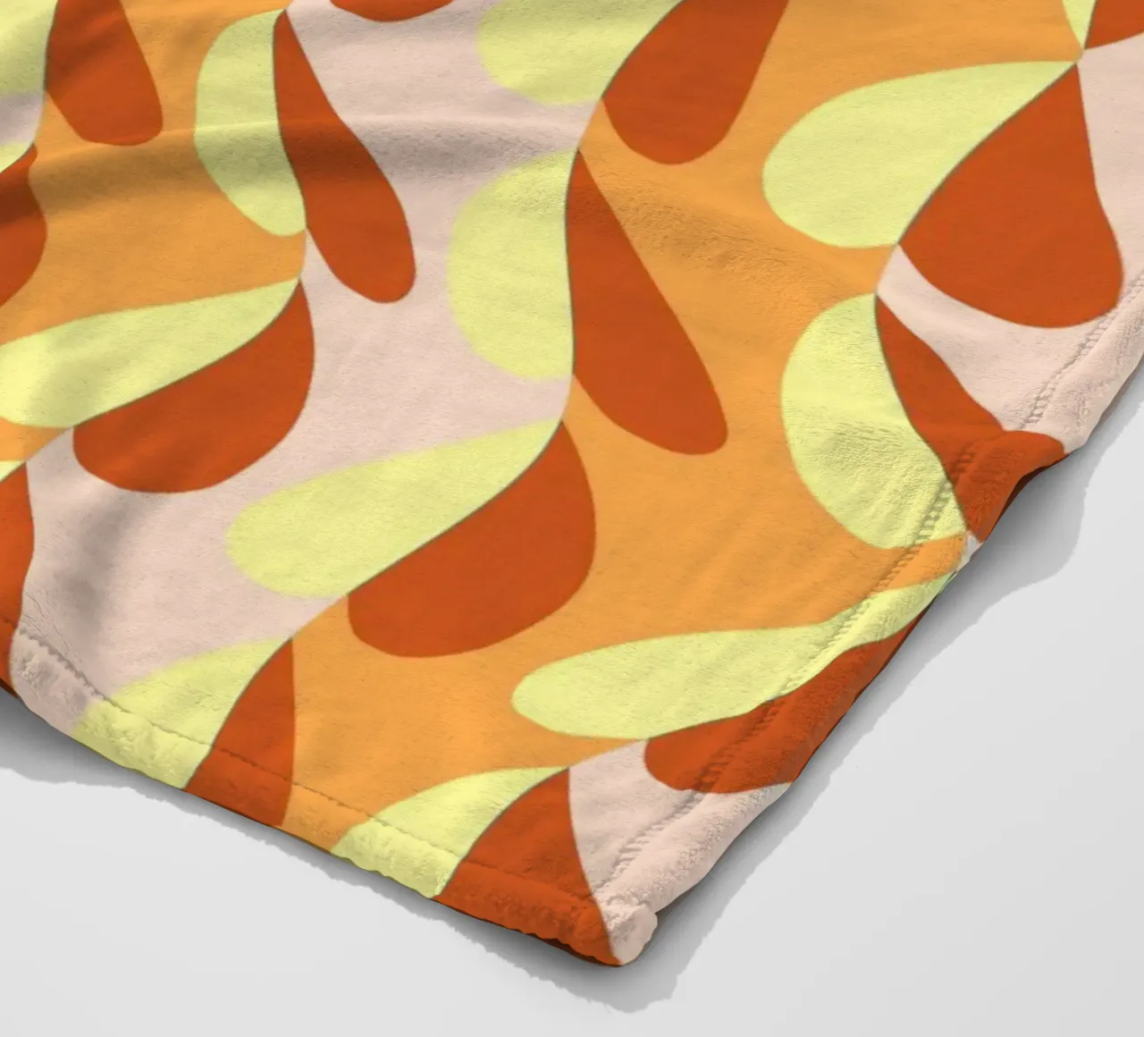 Heart Pattern Bizarre Fleecedecke von Little Dean