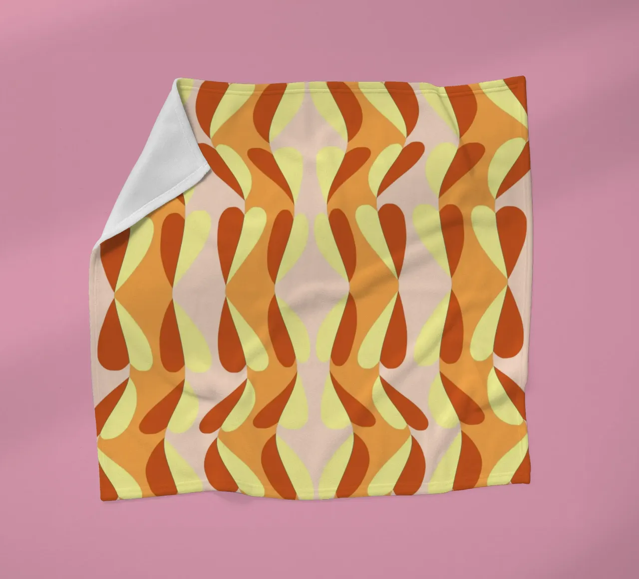 Heart Pattern Bizarre Fleecedecke von Little Dean