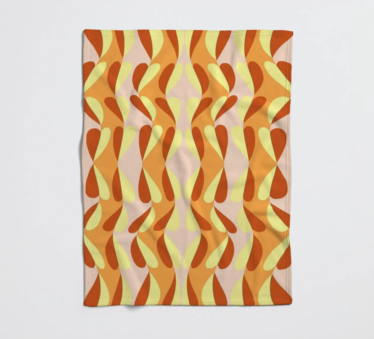 Heart Pattern Bizarre Fleecedecke von Little Dean