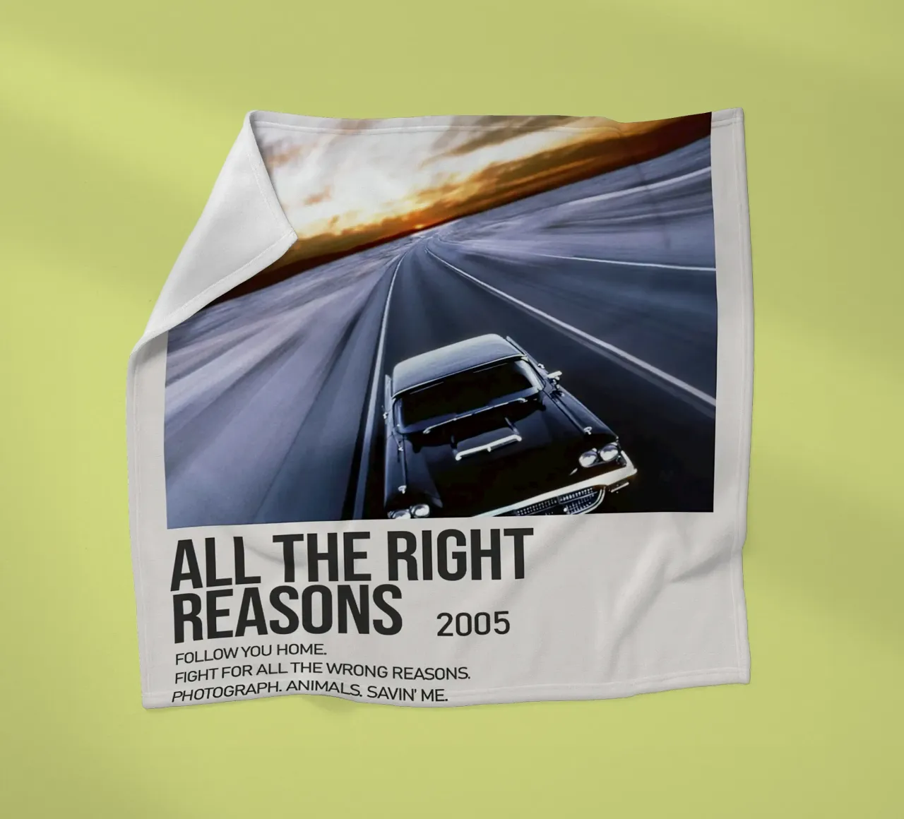 Nickelback All The Right Reasons coperta in pile da Roronoa7