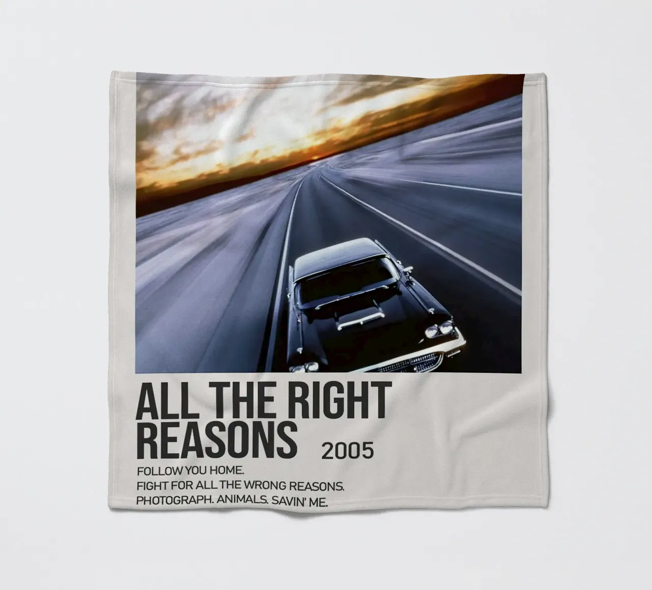 Nickelback All The Right Reasons coperta in pile da Roronoa7