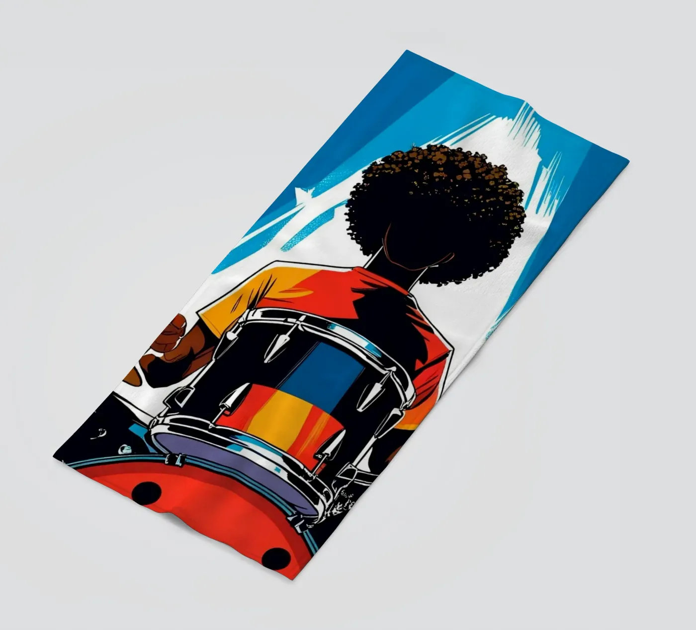 Batterista telo mare da Massimo Frascogna