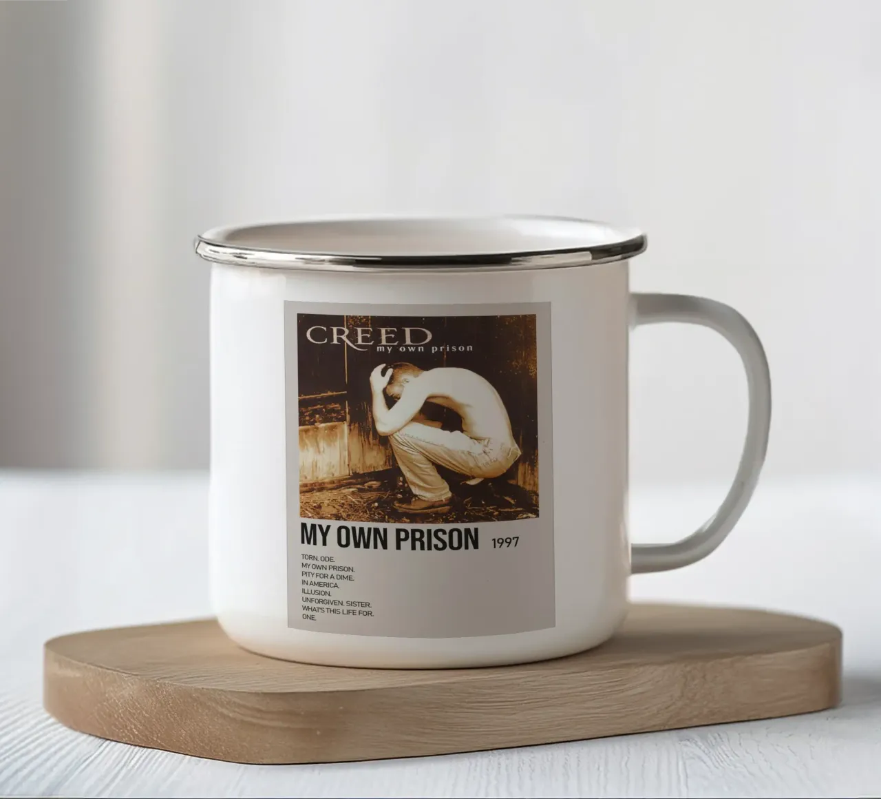 Creed My Own Prison tazza in smalto da Roronoa7
