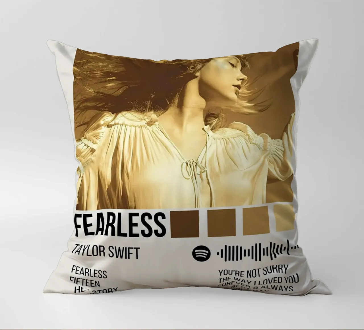 Taylor Swift Fearless cuscino da Roronoa7