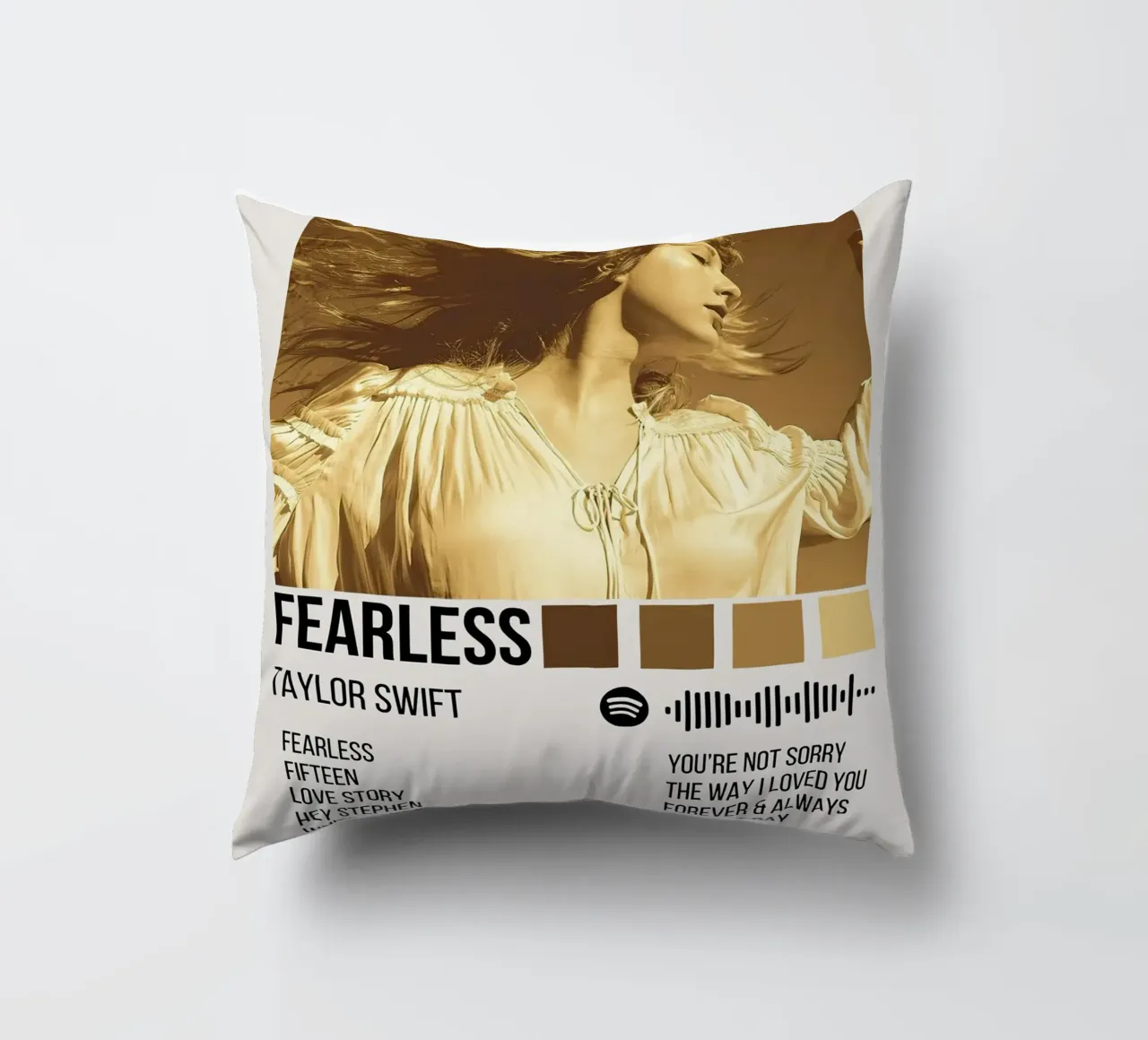 Taylor Swift Fearless cuscino da Roronoa7
