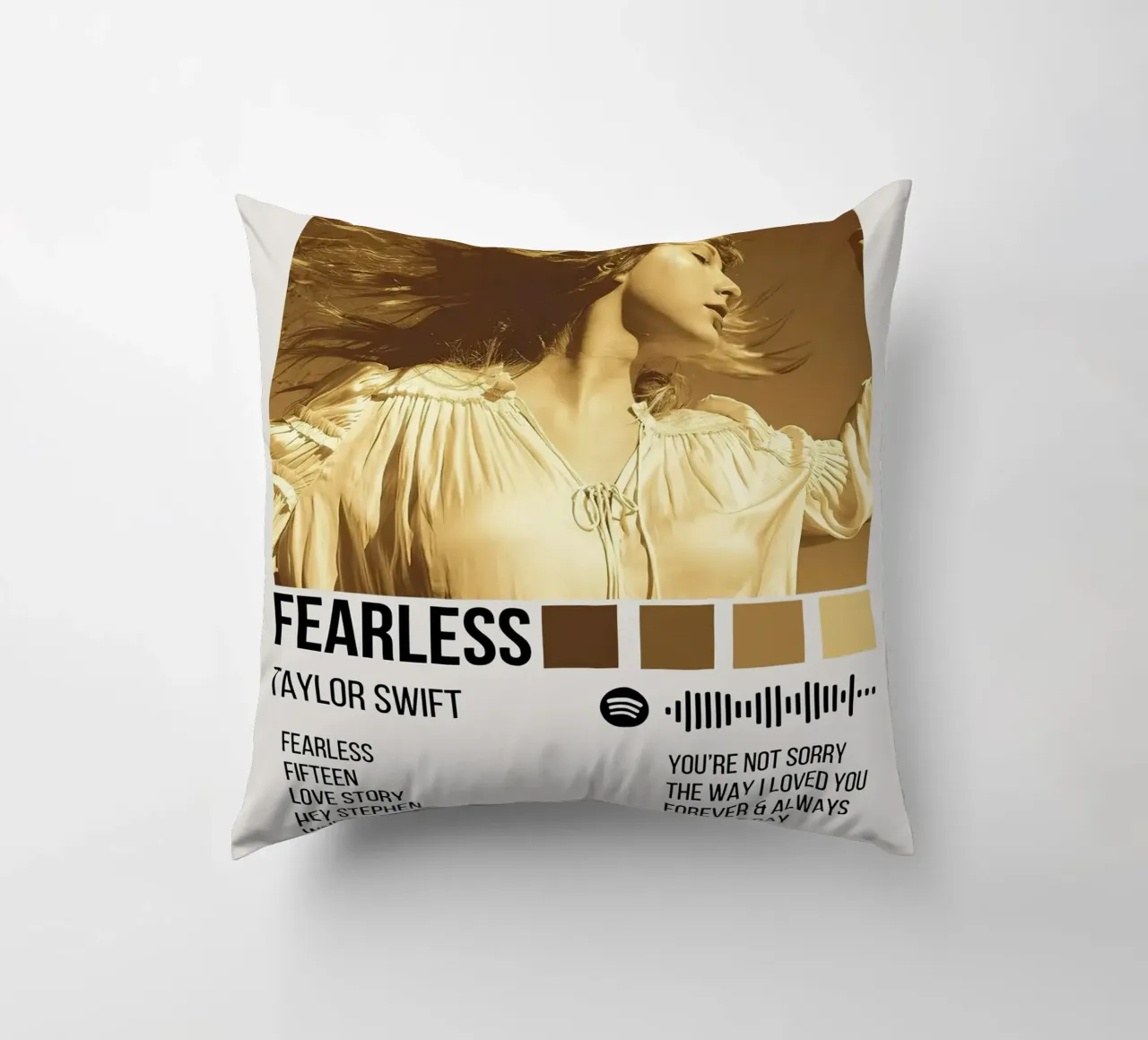 Taylor Swift Fearless cuscino da Roronoa7