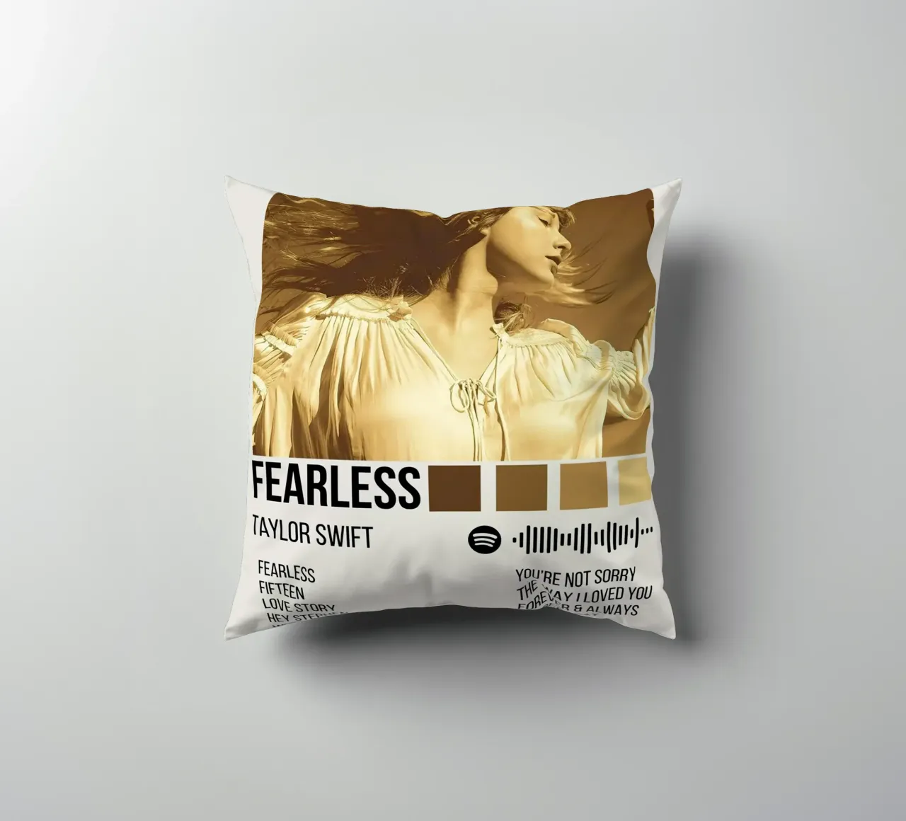Taylor Swift Fearless cuscino da Roronoa7