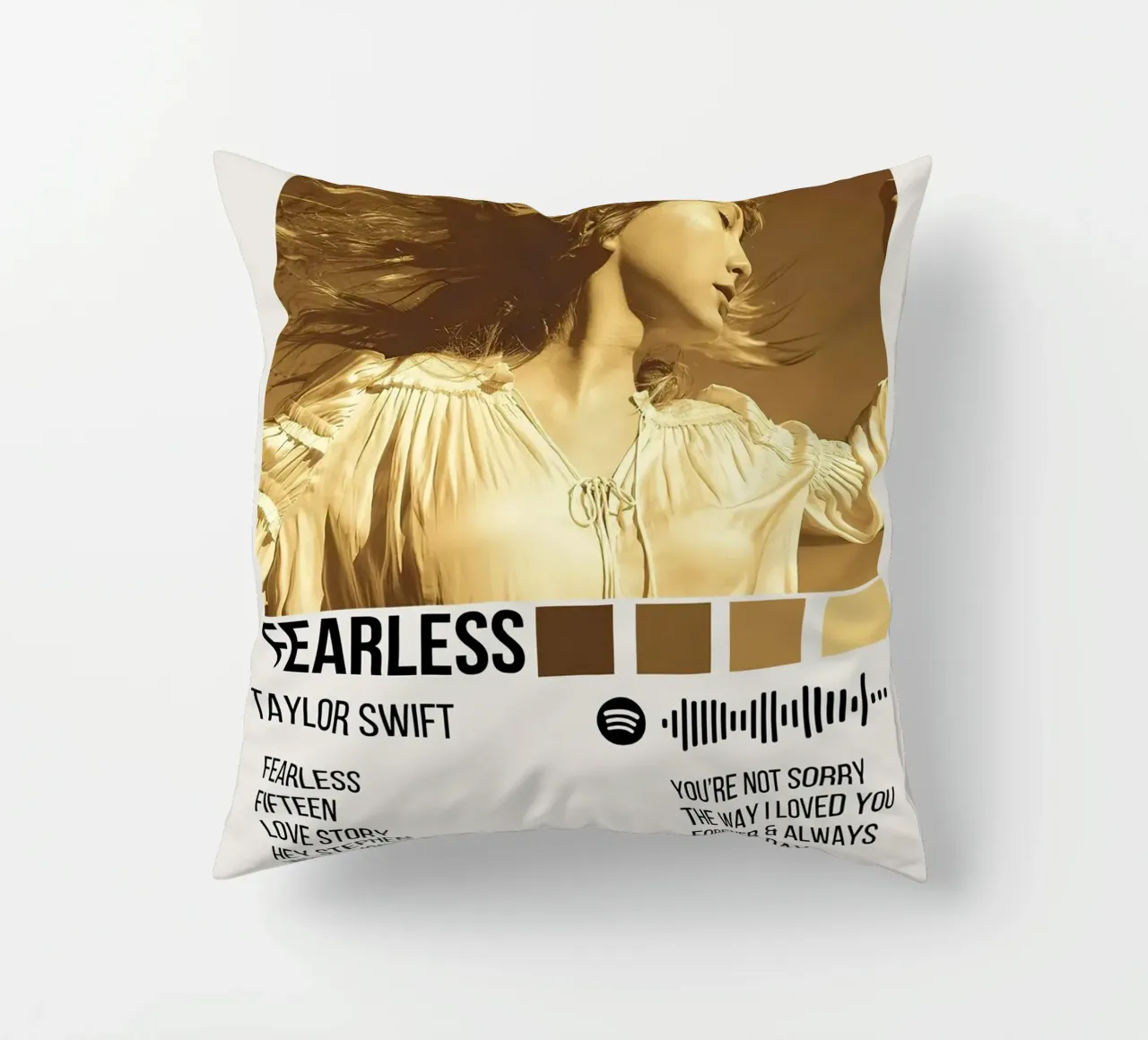 Taylor Swift Fearless cuscino da Roronoa7
