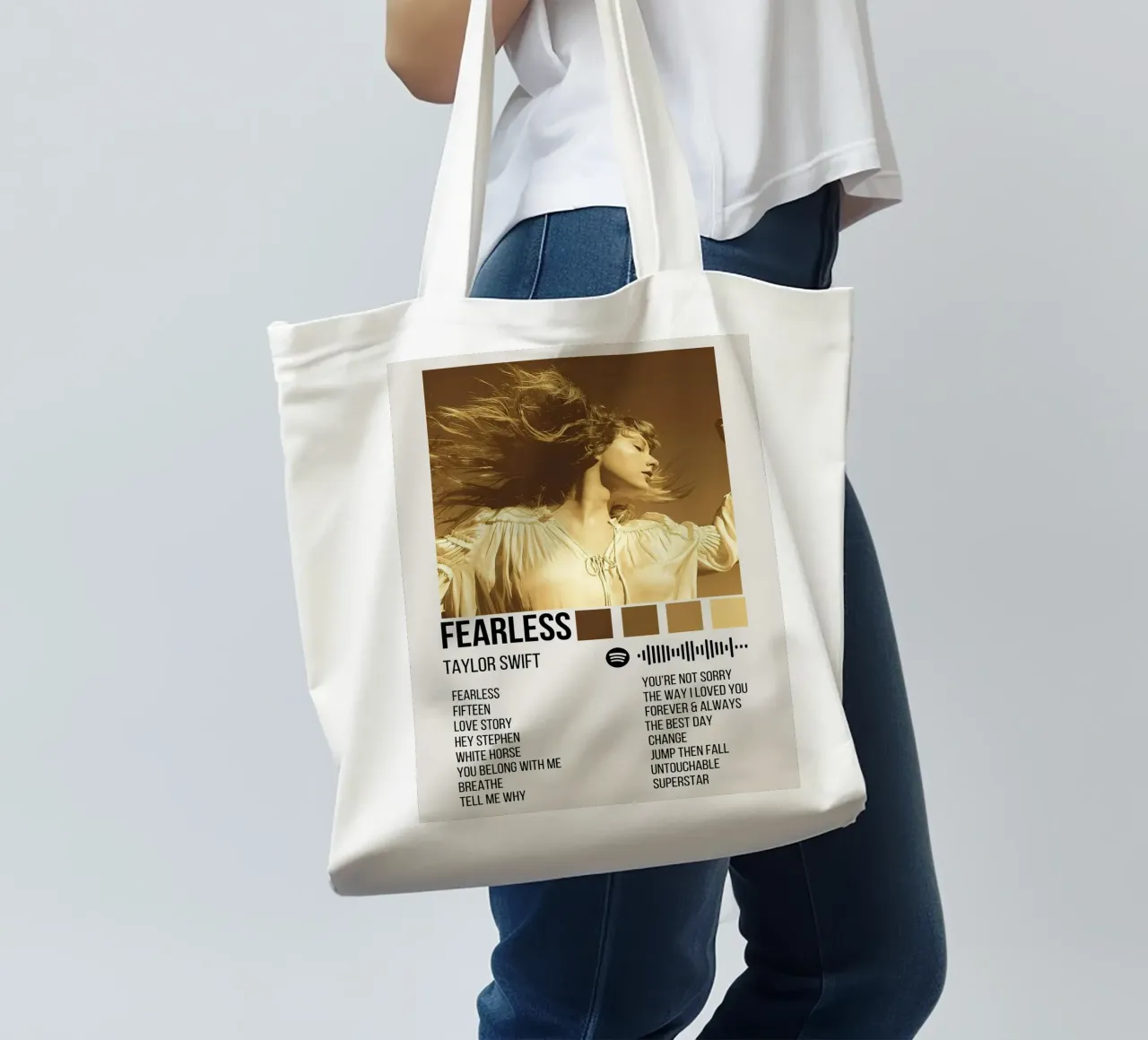 Taylor Swift Fearless borsa in juta da Roronoa7
