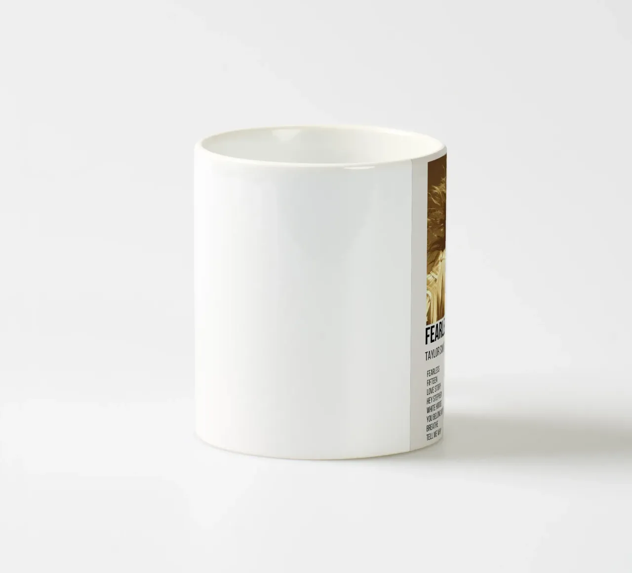 Taylor Swift Fearless tazza in ceramica da Roronoa7