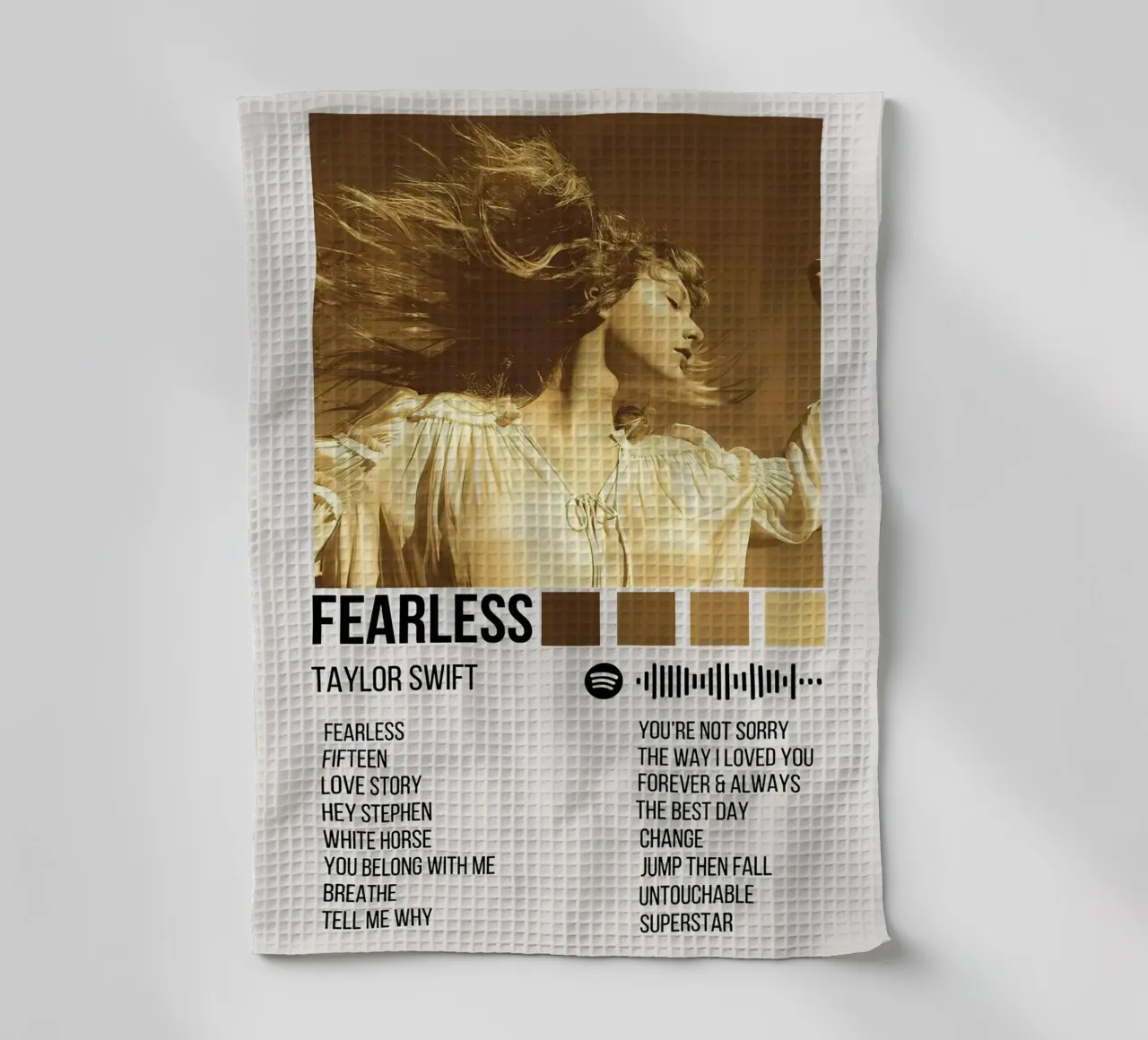 Taylor Swift Fearless canovaccio da cucina da Roronoa7