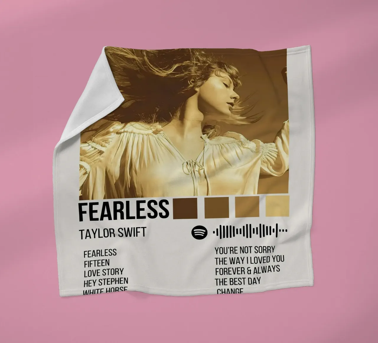 Taylor Swift Fearless coperta in pile da Roronoa7