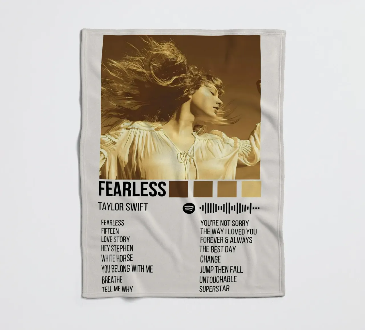 Taylor Swift Fearless coperta in pile da Roronoa7