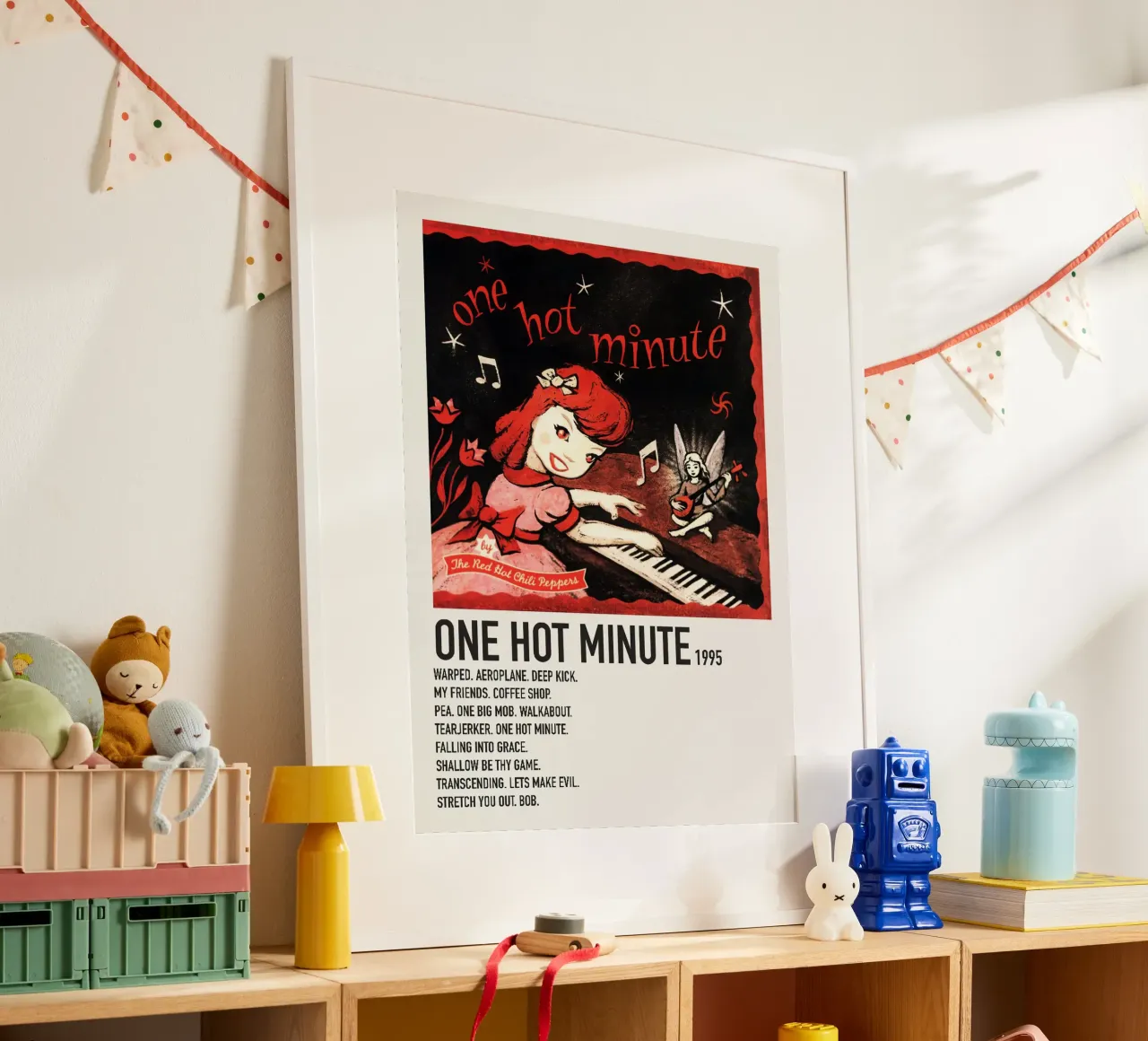 Rhcp One Hot Minute poster da Roronoa7